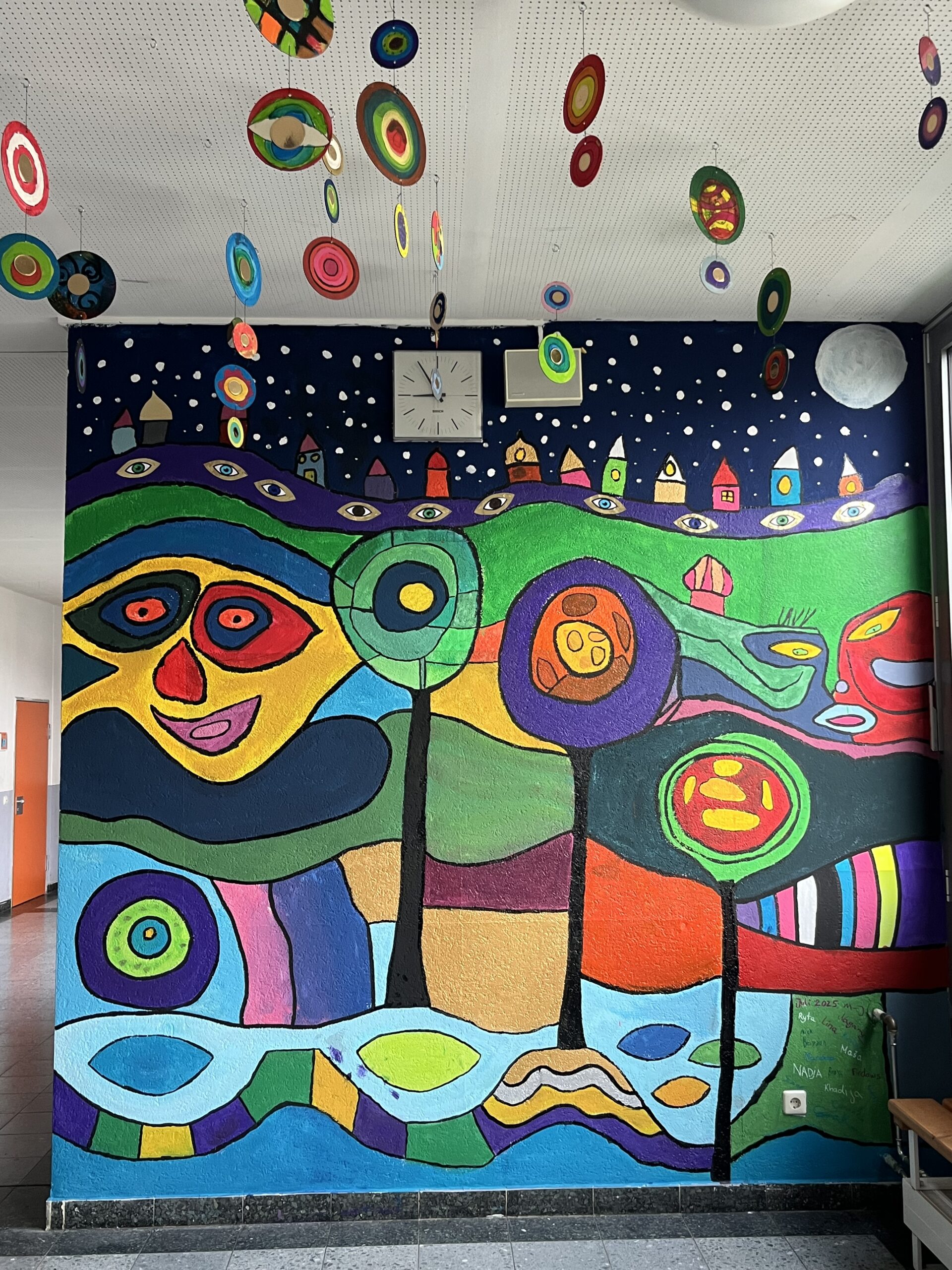 Hundertwasser Gemälde