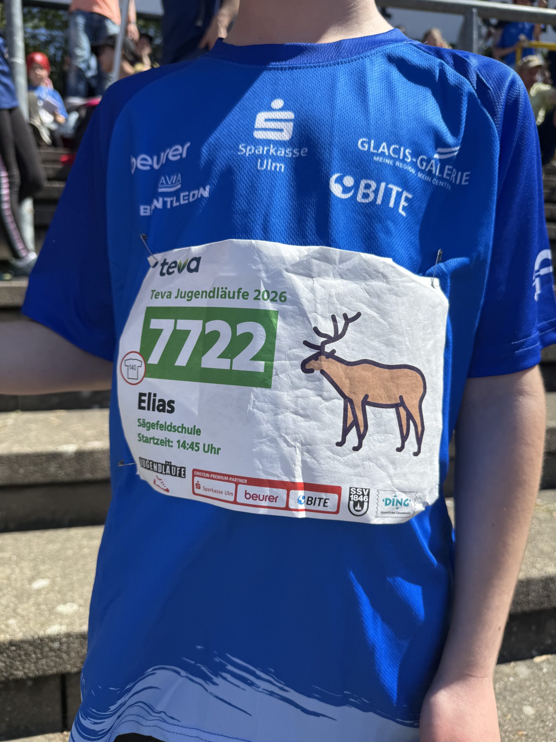 Startnummer des Schülers